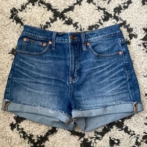 Madewell Denim Shorts size 27
